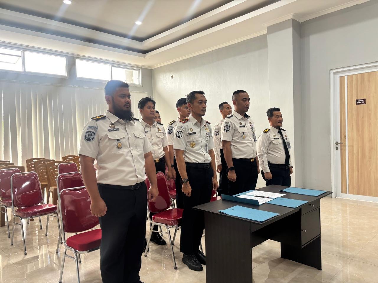 Bapas Tanjungpandan Ikuti Apel Pegawai Awal Tahun 2026 Kemenimipas Secara Virtual