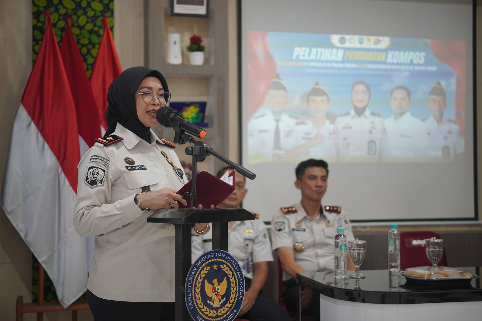 Kakanwil Ditjenpas Babel Buka Pelatihan Kompos Faba, Siapkan Bekal Warga Binaan dan Klien Pemasyarakatan