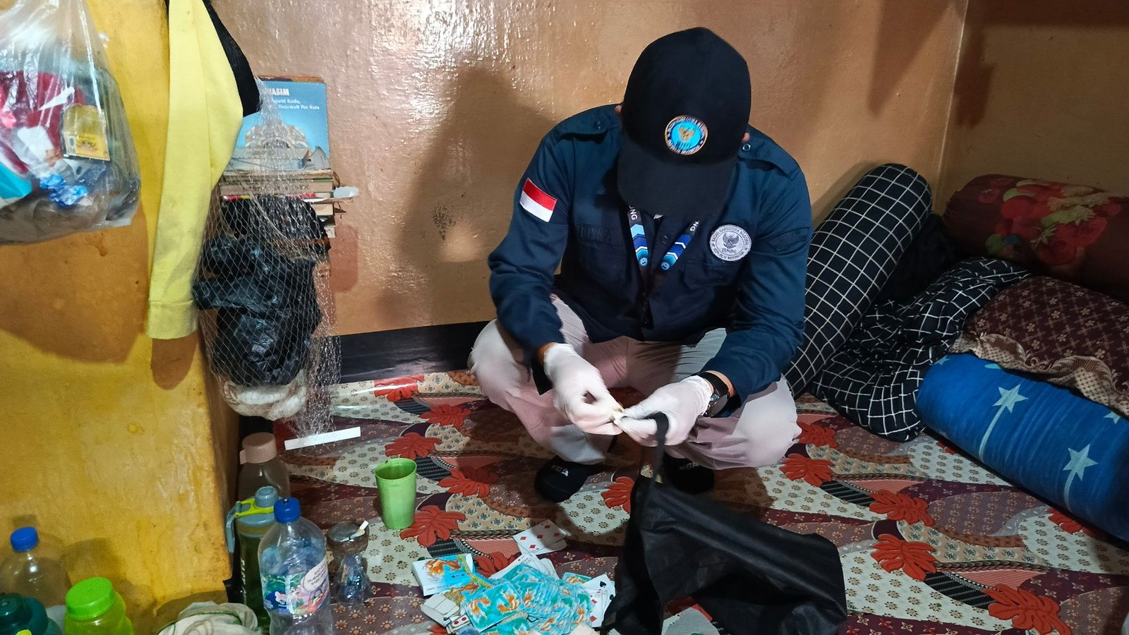 Gandeng BNNK Belitung, Kakanwil Ditjenpas Babel Pimpin Razia dan Tes Urine di Lapas Tanjungpandan