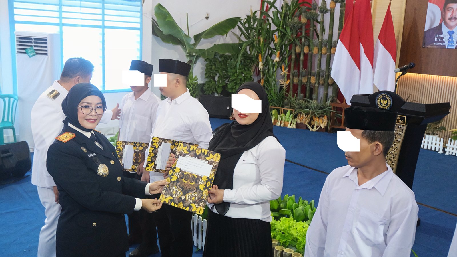 Kanwil Ditjenpas Babel Serahkan 1.806 Remisi Umum dan PMP, 40 Warga Binaan Langsung Bebas